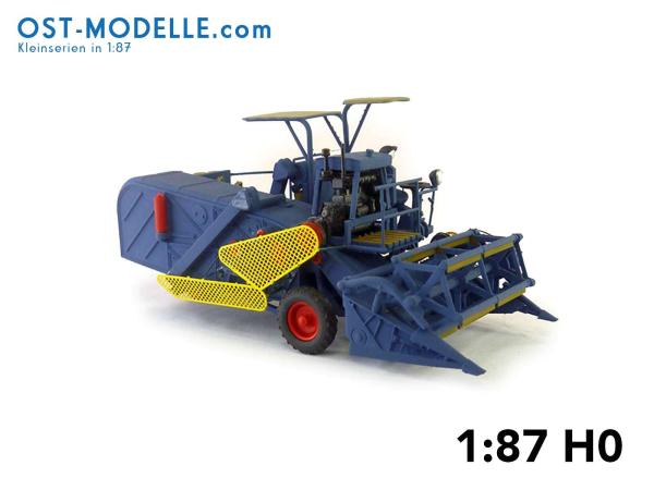 Mädrescher E177 Kornabsackung blau 1/32